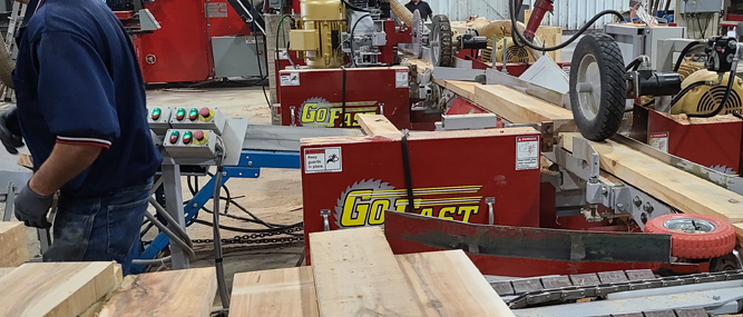 R.B. Pallet Service Rethinks Lumber Operation, Relies on Go Fast to Fit in a Tight Space