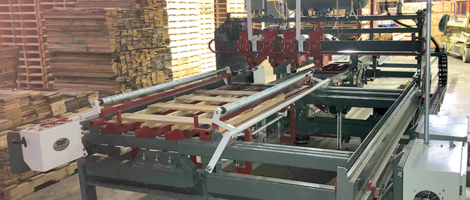 Midwest Machinery & Automation Offers Woodpecker Reliability Plus Innovative New Equipment to Automate Recycled and Block Pallet Nailing