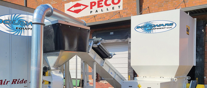 PECO Partners with Boulware Equipment for Sustainable Wood Trash Solution, Lower Operational Costs and Environmental Responsibility