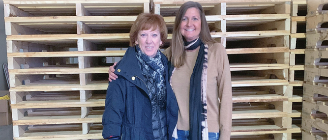 Two Female Leaders Connect and Reflect on Their Legacy in the Pallet Industry